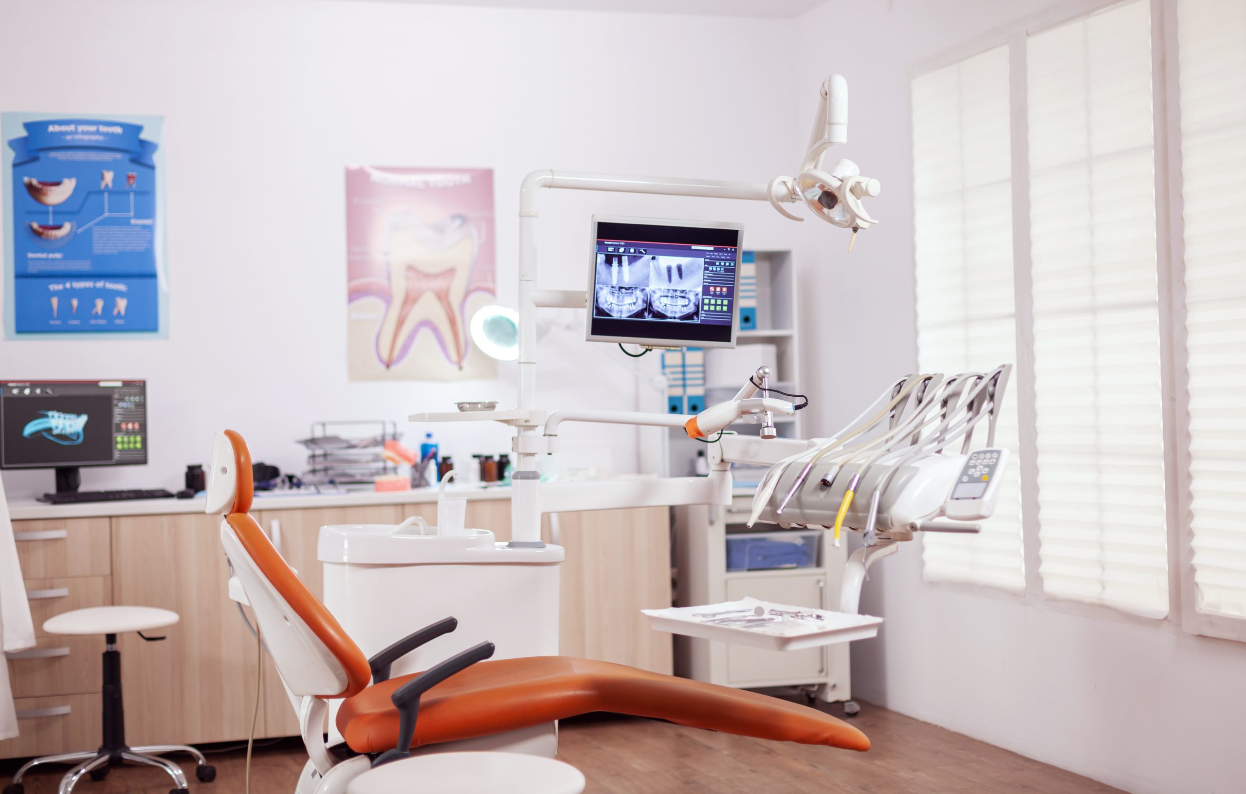 Dental chair and other accesorries used by dentist Dental chair and other accesorries used by dentist